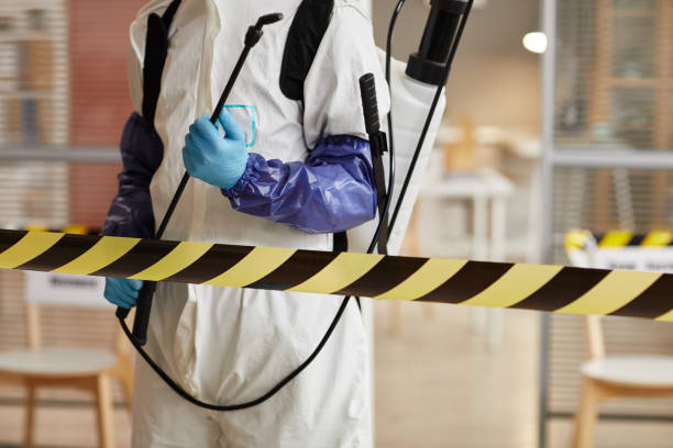 Professional Biohazard Cleanup technician working in Seabeck, WA